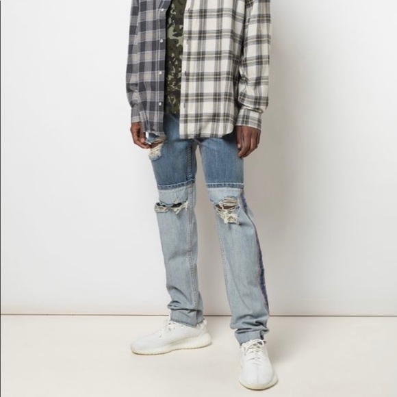 MHRS Mostly Heard Rarely Seen "Helter Skelter Jeans" Men's size 30 BNWT - Picture 4 of 13